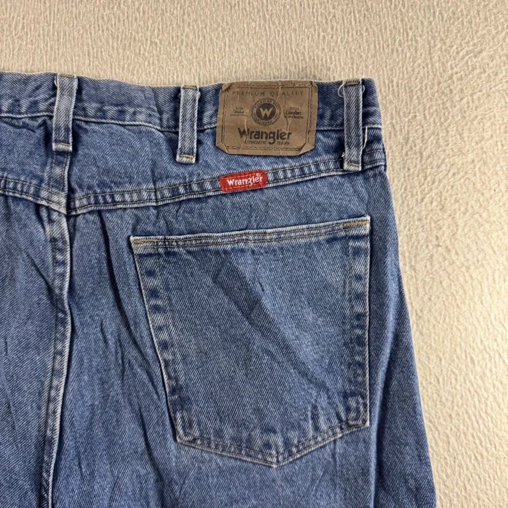 Wrangler Authentic Jeans Mens 36x29 Blue Good Relaxed Fit 96501DS Denim Pants